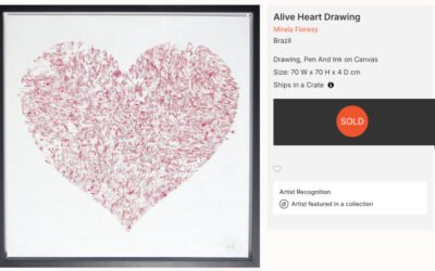 Alive Heart Painting In a Curated Collection on Saatchi Art